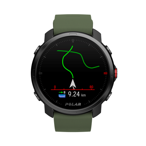Polar-Grit-X_front_blk-green_Route_Guidance
